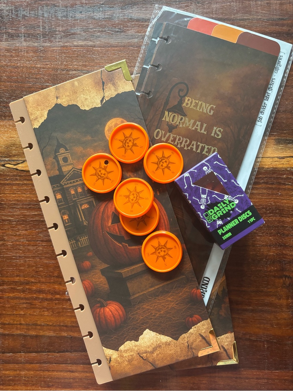 The Daily Grind Planner - Halloween Travel Planner